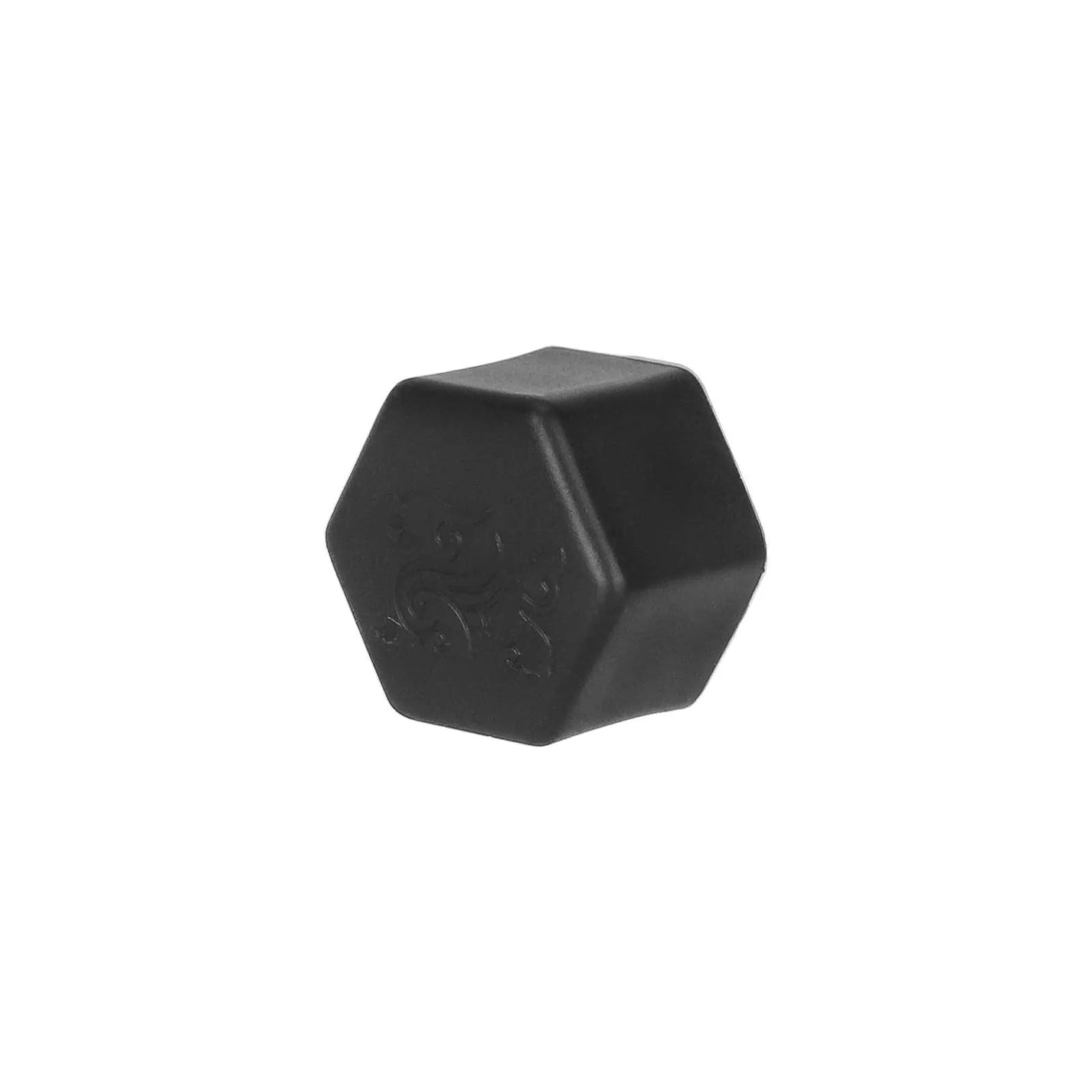 Black plastic cover for swingarm shaft nut for Kukirin