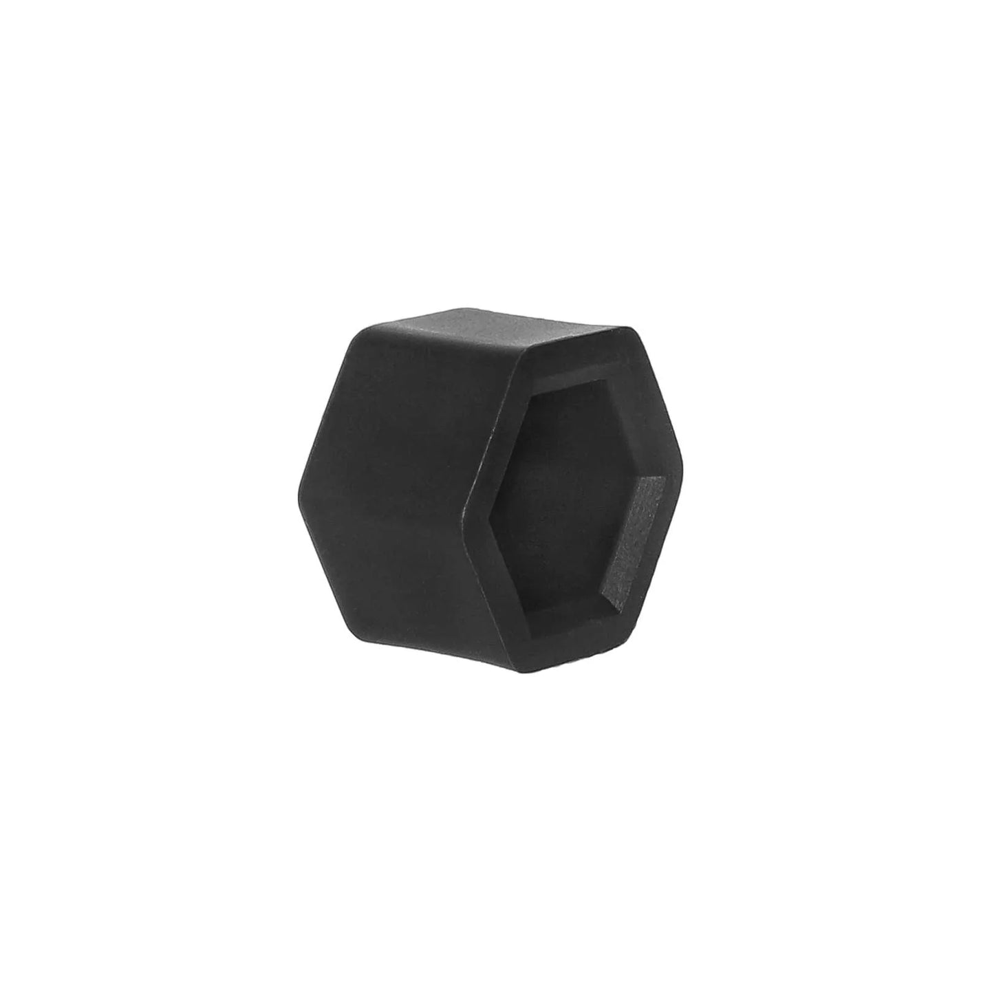 Black plastic cover for swingarm shaft nut for Kukirin