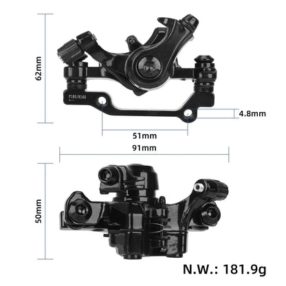 Brake caliper F180/R160 for KuKirin C1 Pro electric scooter