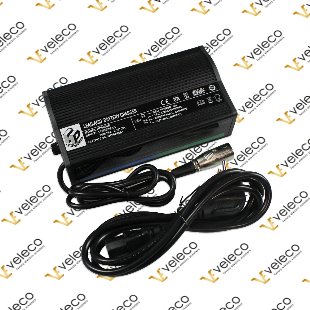 Charger 24V Veleco JUMPY, Veleco LOOPER, Veleco SHARPY