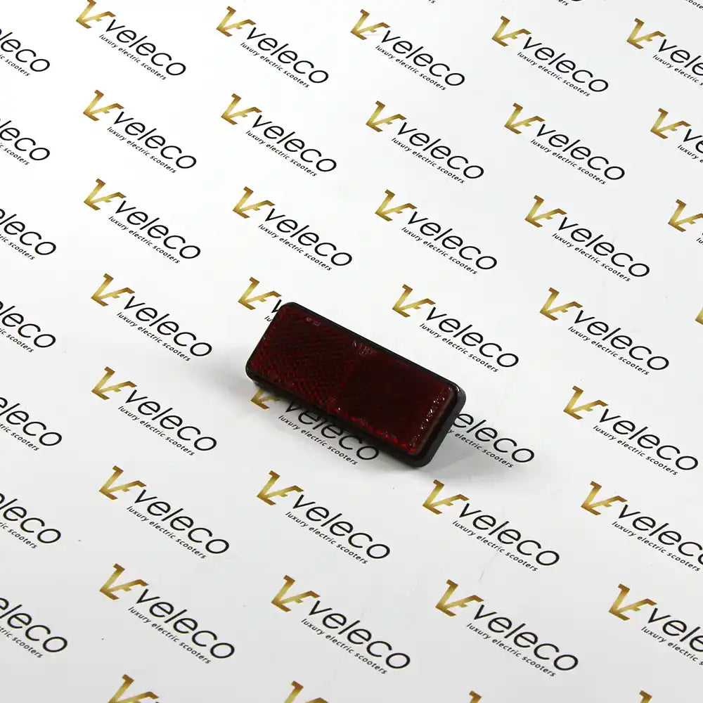 Reflective rear upper for Veleco Advena – red rectangular reflector