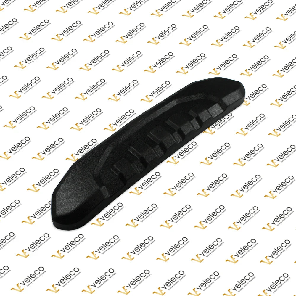 Bumper Rear Plastic Black Veleco Jumpy