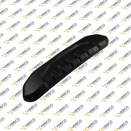 Bumper Rear Plastic Black Veleco Jumpy