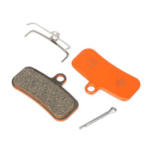 Ceramic Brake Pads for 4-piston Brakes, Shimano Saint M810/M820, ZOOM – two brake pads, spring, and pin