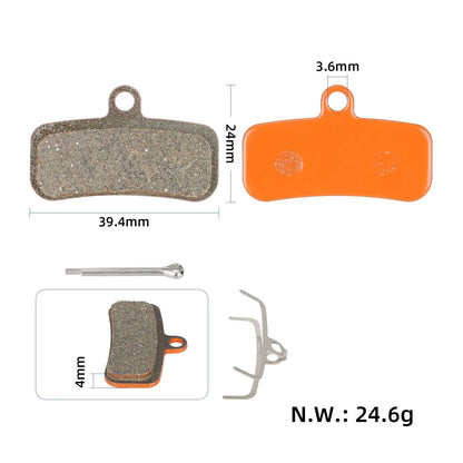 Ceramic brake pads for 4-piston brakes, SHIMANO SAINT M810/M820, ZOOM