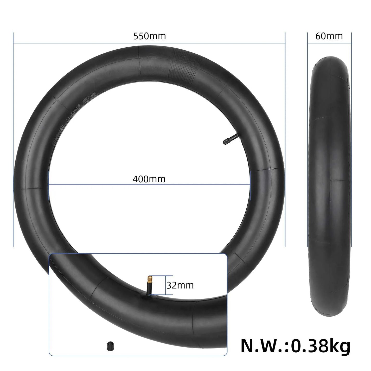Chaoyang inner tube 20x4.0/4.9 for Engwe Engine PRO 3.0 Boost electric bicycle
