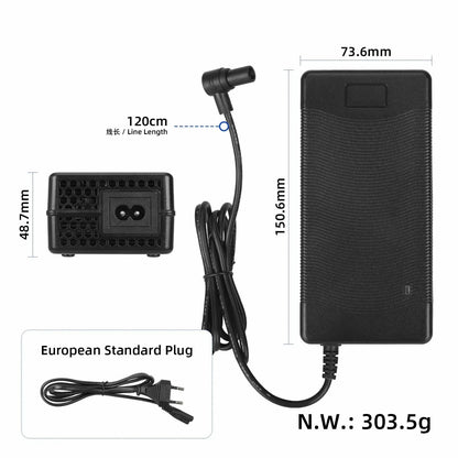 Charger 54.6V 2A for Xiaomi 4 Pro 2nd Gen electric scooter
