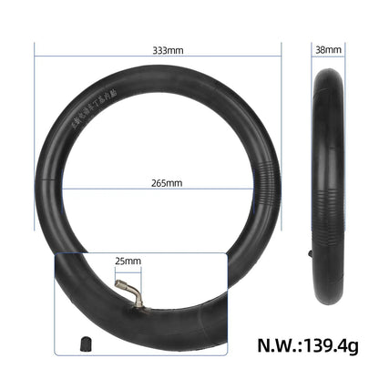 CST inner tube 14x2.125 with curved valve 90°/60° for electric bicycle