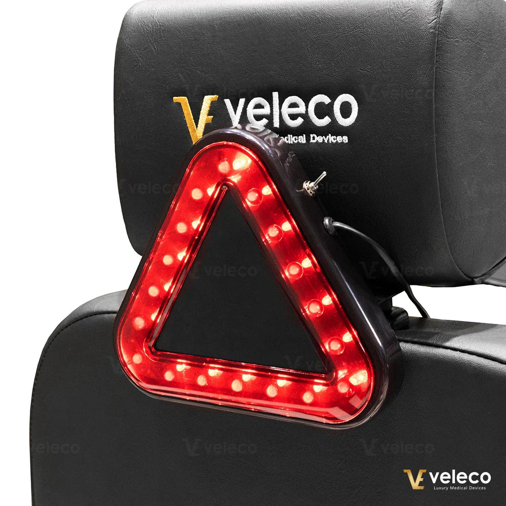 Basket for Veleco JUMPY Veleco LOOPER and Veleco SHARPY – red LED warning triangle