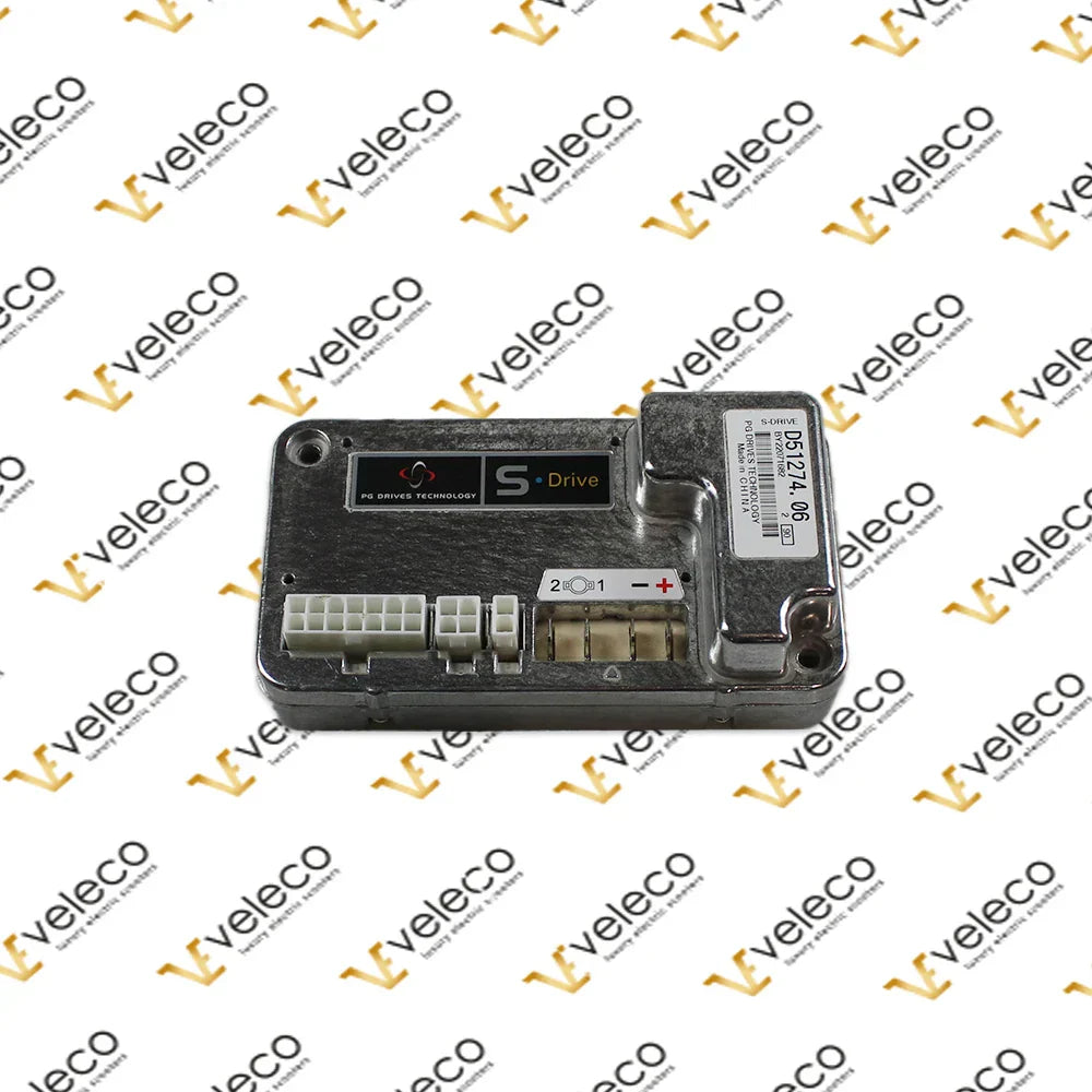 Controller for Veleco Jumpy – grey rectangular control board with connectors