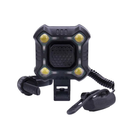 Electric horn with front light 140dB for electric scooter or bicycle