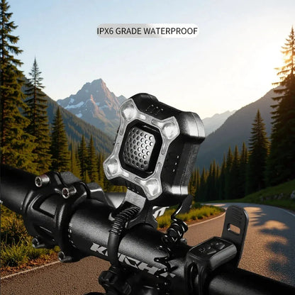 Electric horn with front light 140dB for electric scooter or bicycle