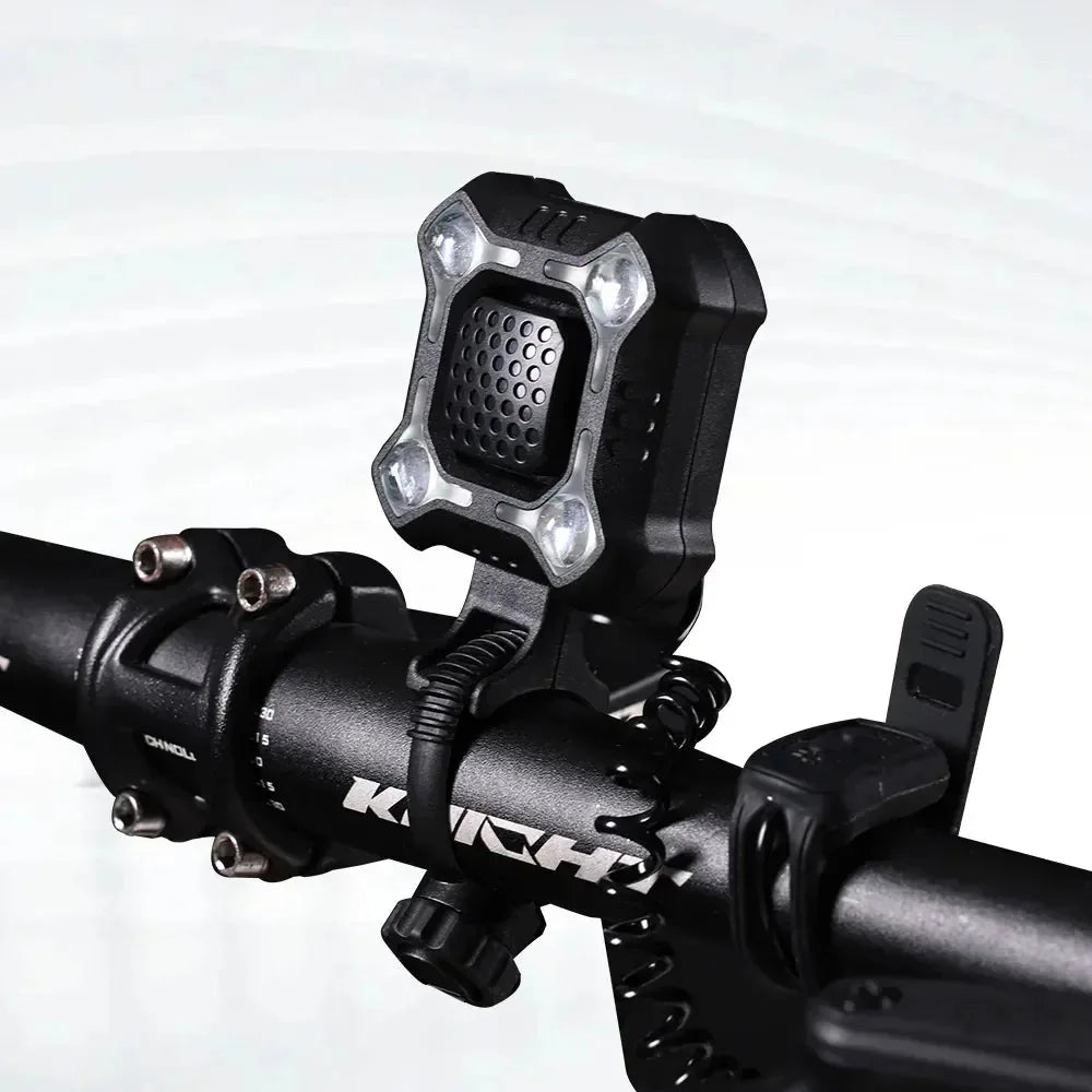 Electric horn with front light 140dB for electric scooter or bicycle