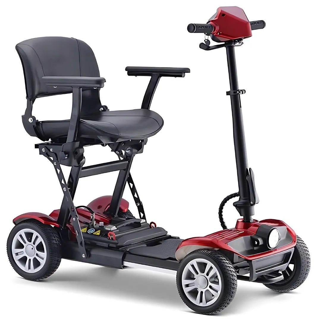 Electric Mobility Scooter Smartelektro F6 features a comfortable seat, sturdy frame, and sleek design for easy mobility.