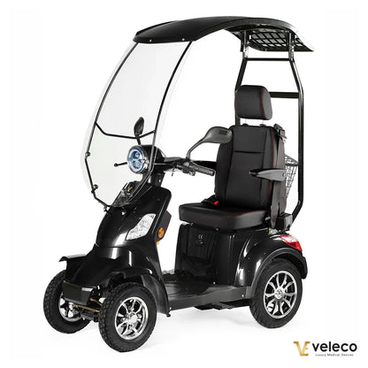 Veleco Faster – black with canopy and windscreen