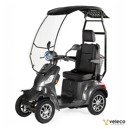 Veleco Faster – grey with canopy and windscreen
