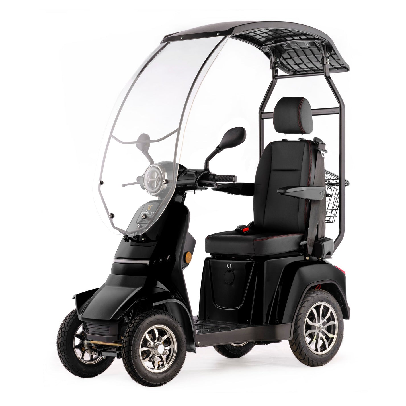 Veleco Gravis – black with canopy and windscreen