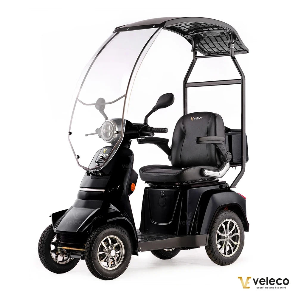 Veleco Gravis – black with canopy and windscreen
