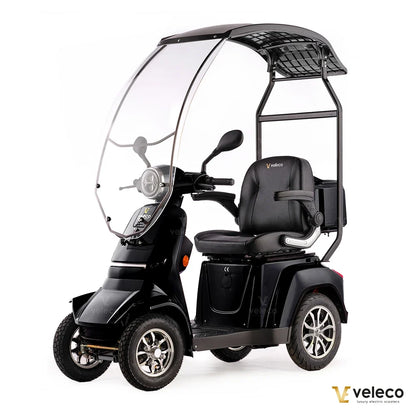 Veleco Gravis – black with canopy and windscreen