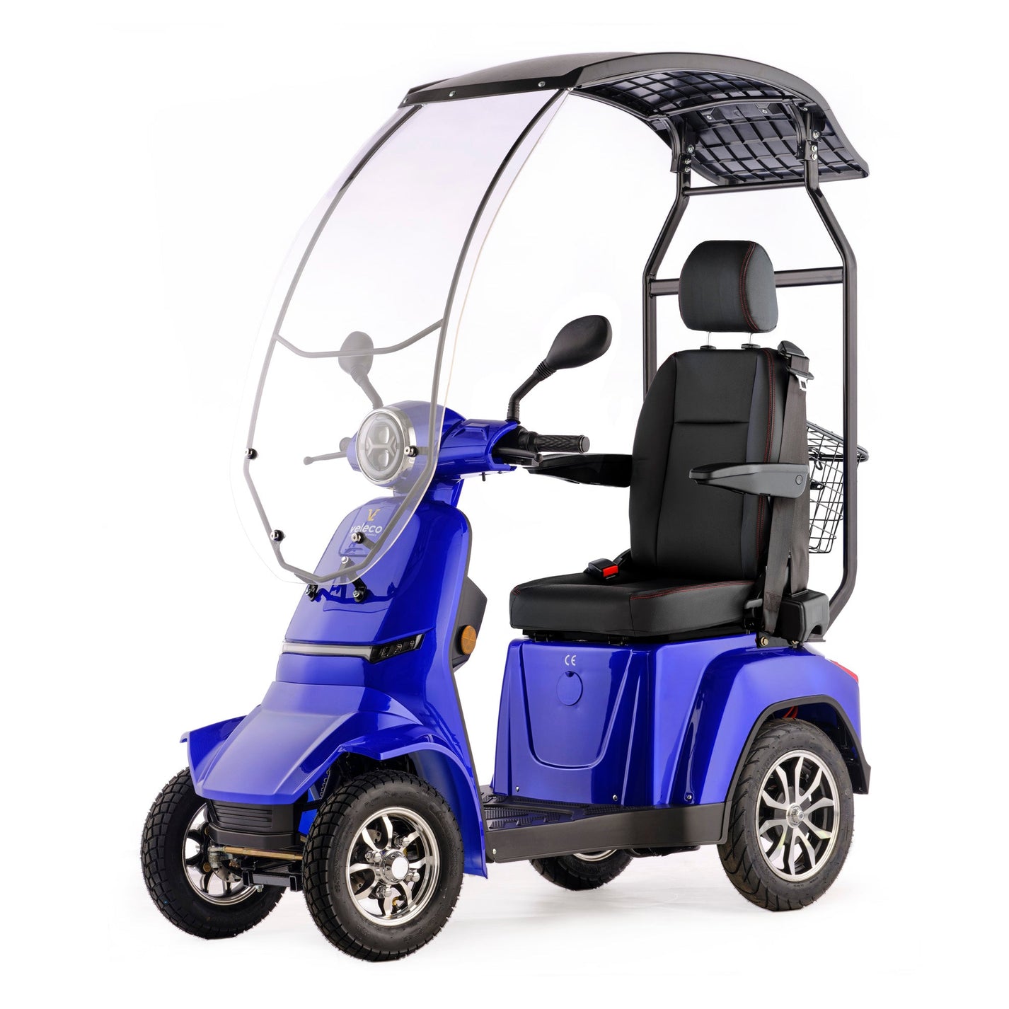 Veleco Gravis – blue with canopy and windscreen