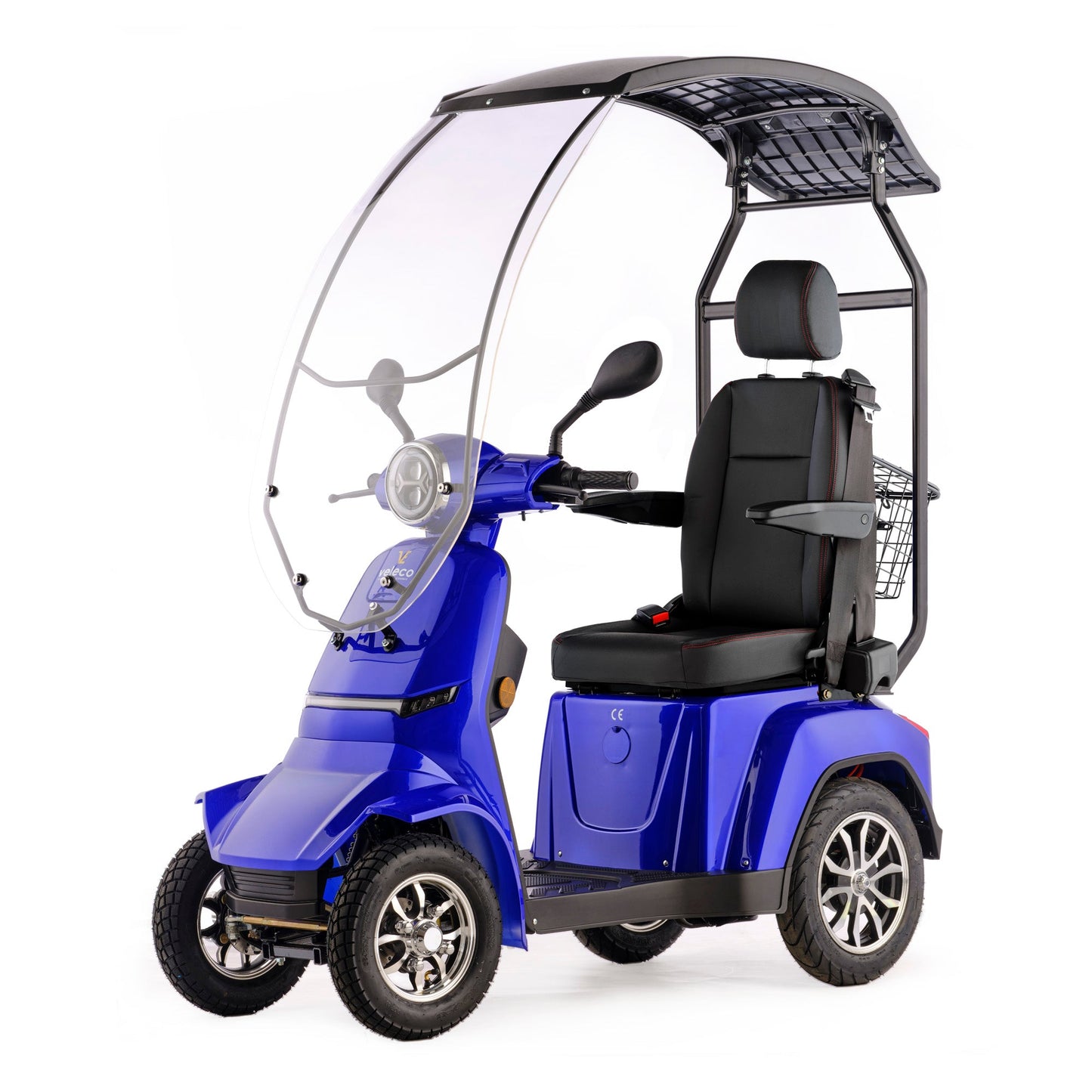 Veleco Gravis – blue with canopy and windscreen