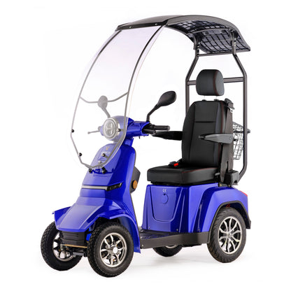 Veleco Gravis – blue with canopy and windscreen