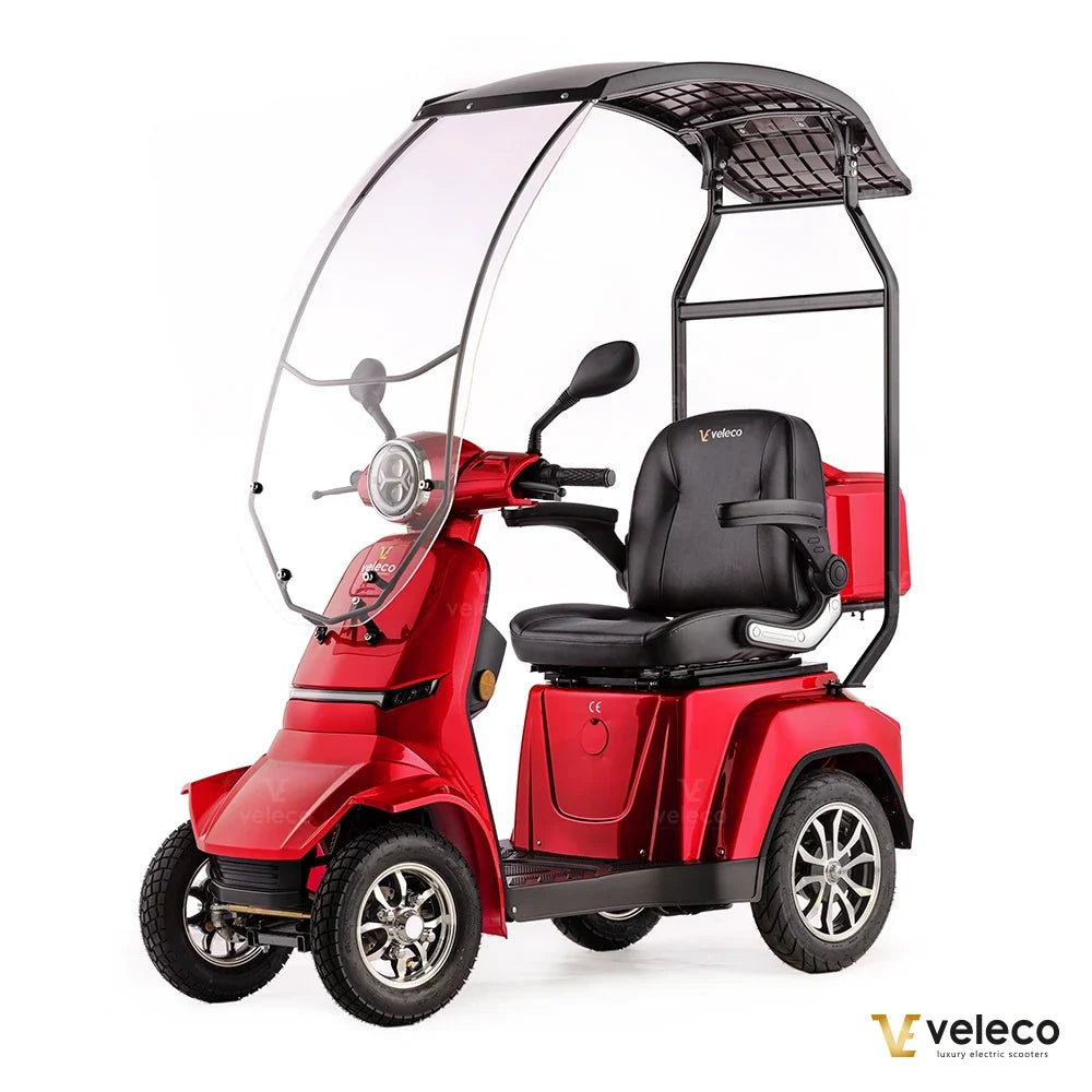 Veleco Gravis – red colour variant with canopy and rear box