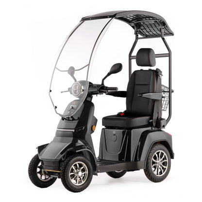 Veleco Gravis – black with canopy and windscreen