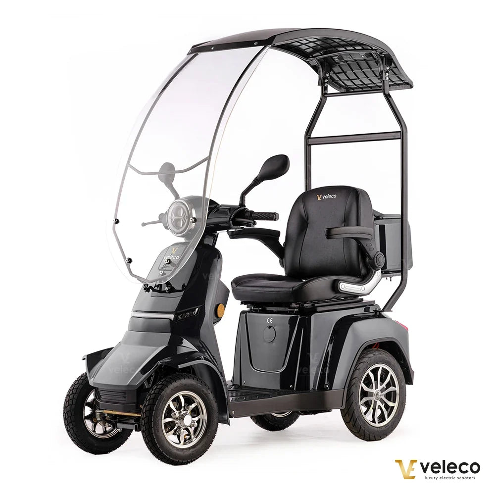 Veleco Gravis – black with canopy and windscreen