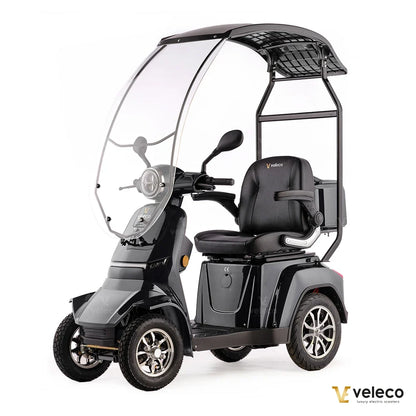 Veleco Gravis – black with canopy and windscreen
