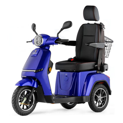 Veleco Turris – blue colour variant, no canopy, rear basket