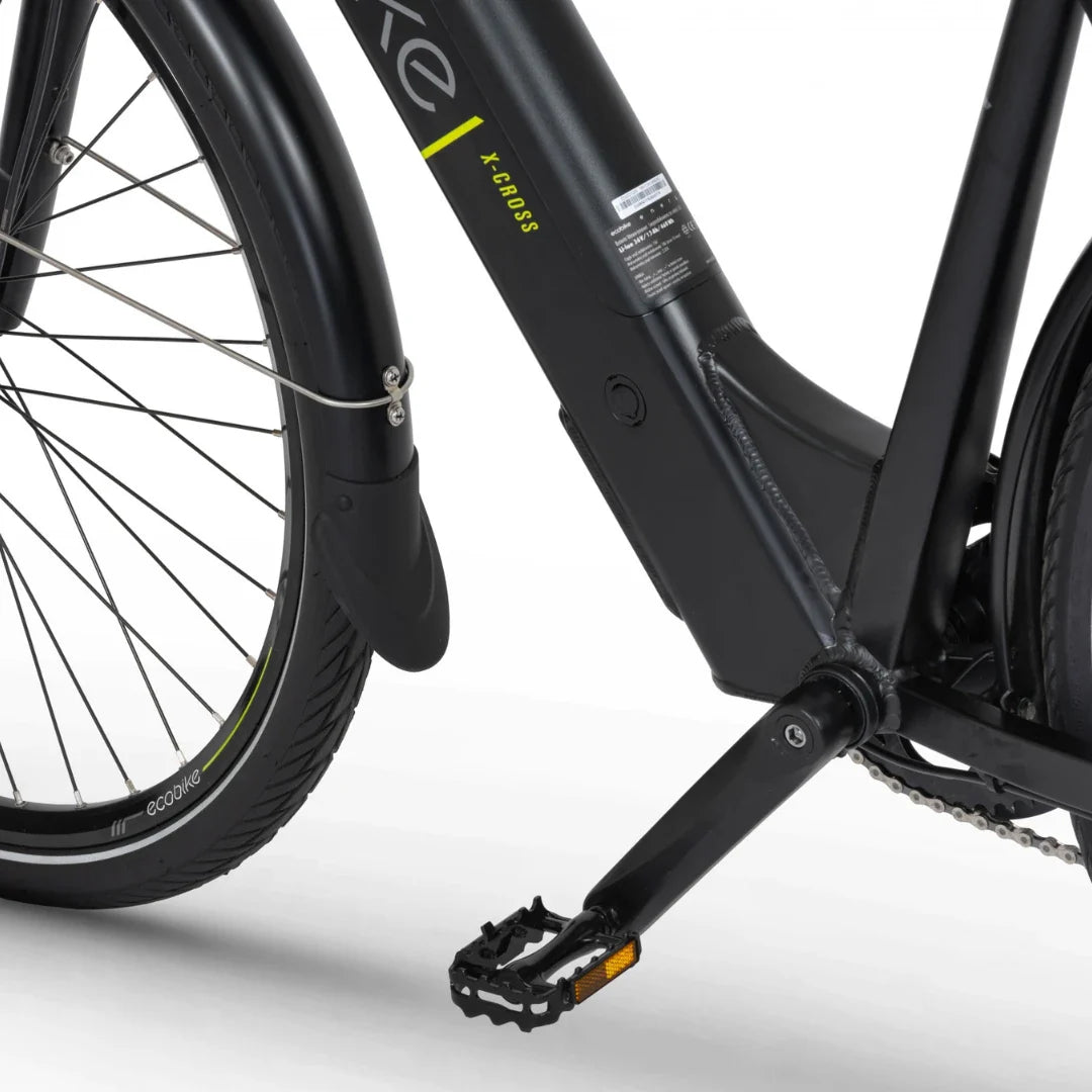 Electric Bike Ecobike X Cross features a sleek design, sturdy frame, and reliable components for smooth rides.