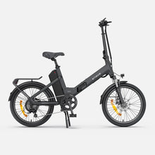 Electric bicycle Engwe O20 Boost – side view, black colour variant