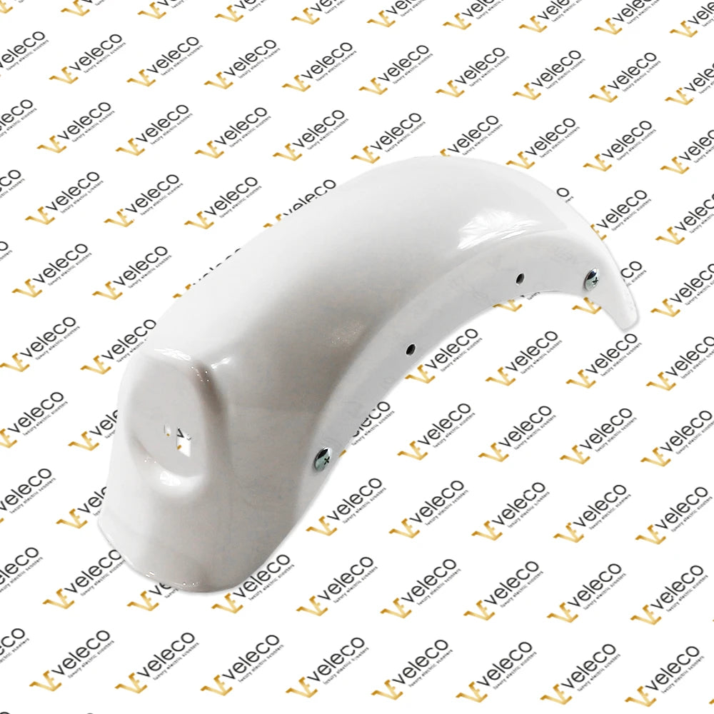 Rear fender White Left Veleco ZT63