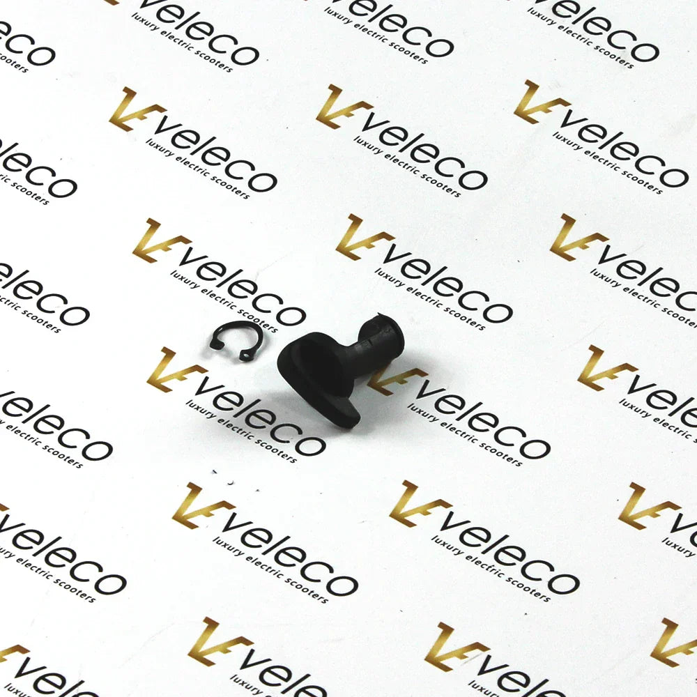 Armrest Limiter Knob for Veleco Cosmo – black armrest limiter knob and clip