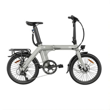 Bicicletta elettrica Fiido D11 – vista laterale, aperta, con portapacchi posteriore