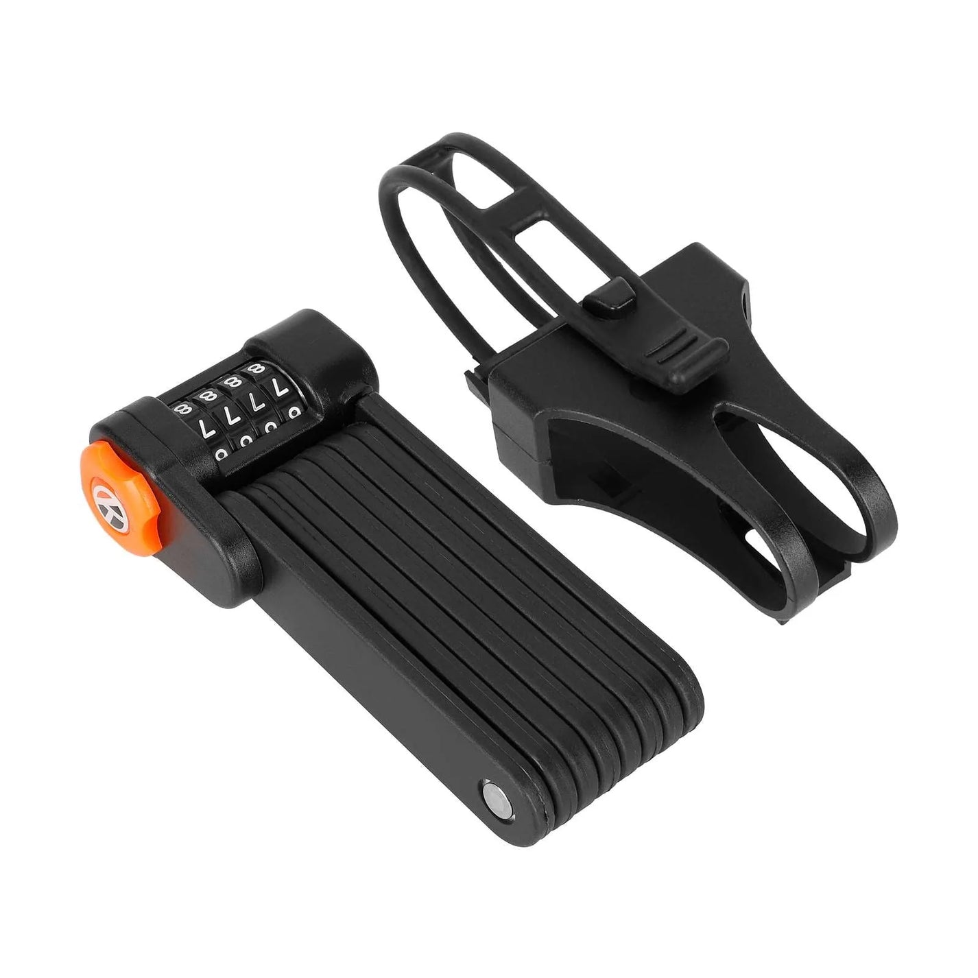 Foldable code lock for electric scooter or bicycle