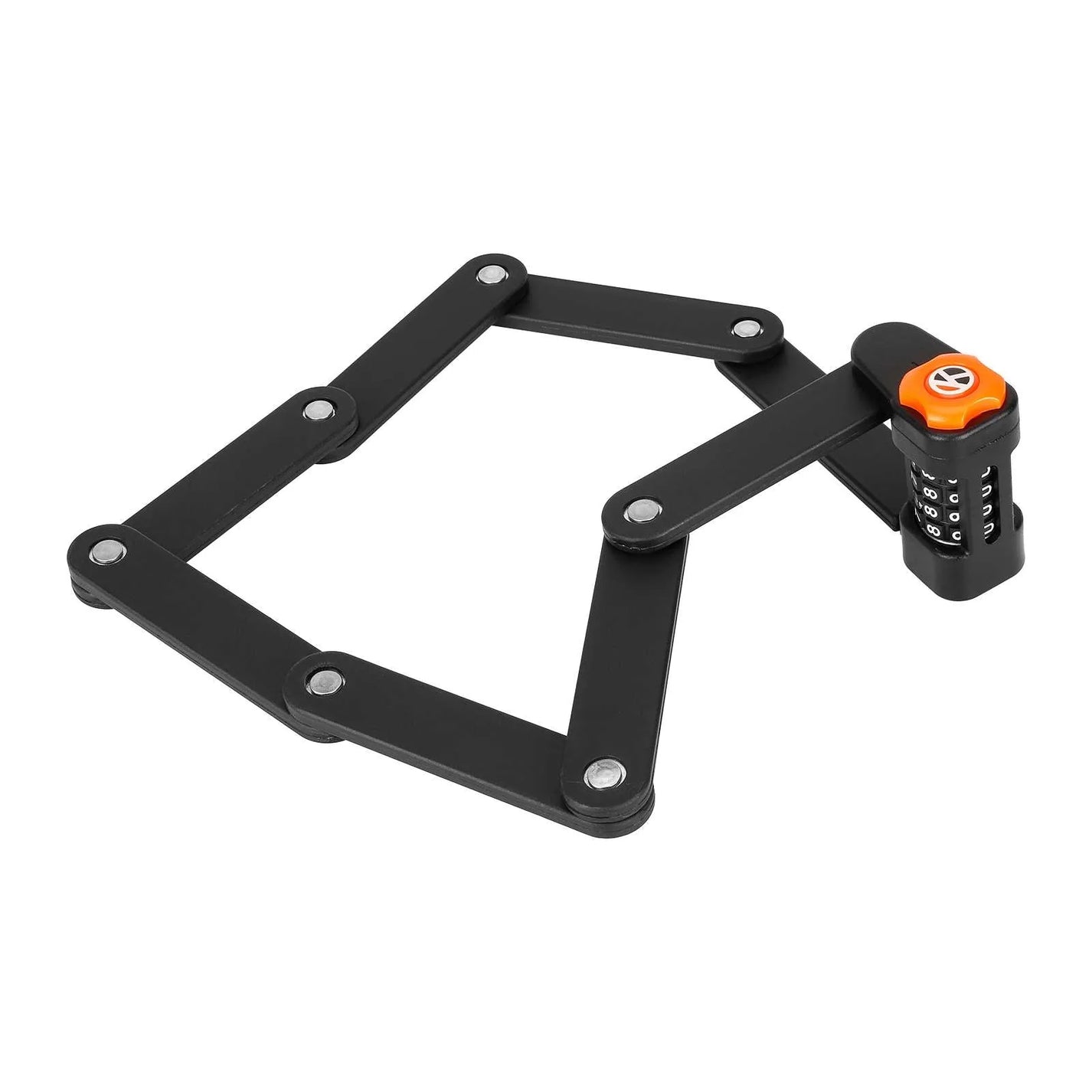 Foldable code lock for electric scooter or bicycle