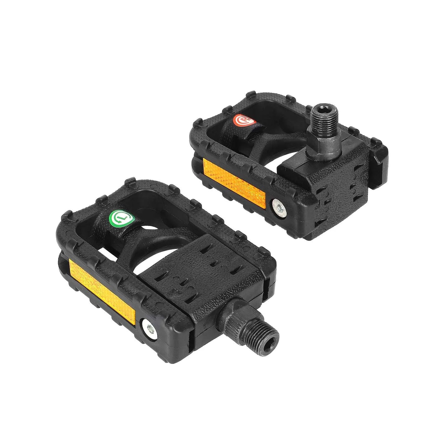Foldable plastic pedals for bicycle