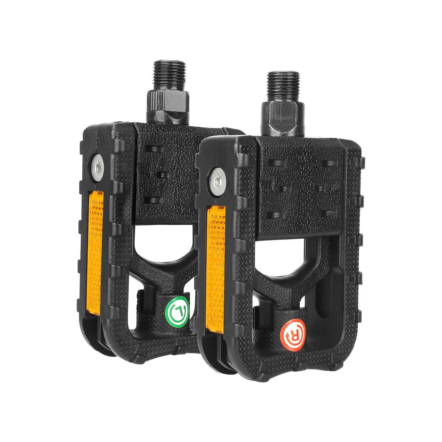Foldable plastic pedals for bicycle