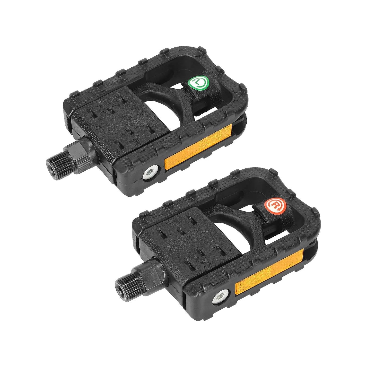 Foldable plastic pedals for bicycle
