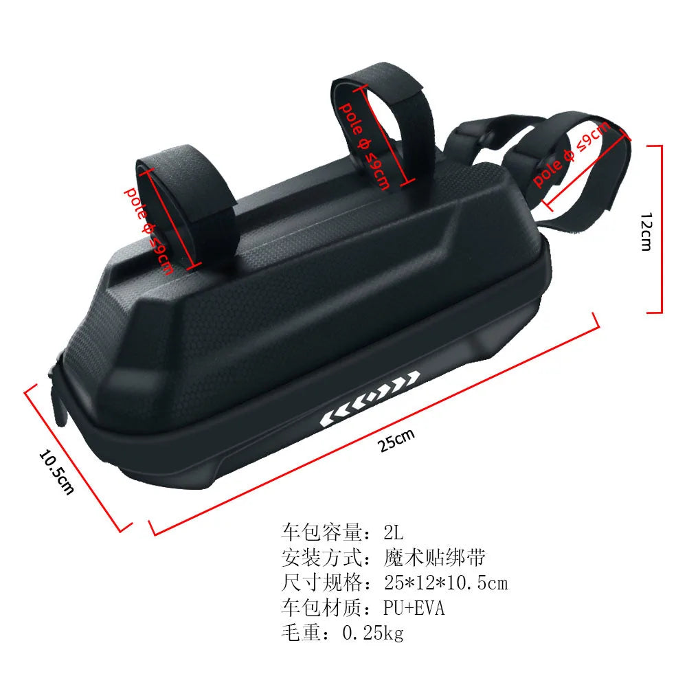 Front bag 2L for electric scooter