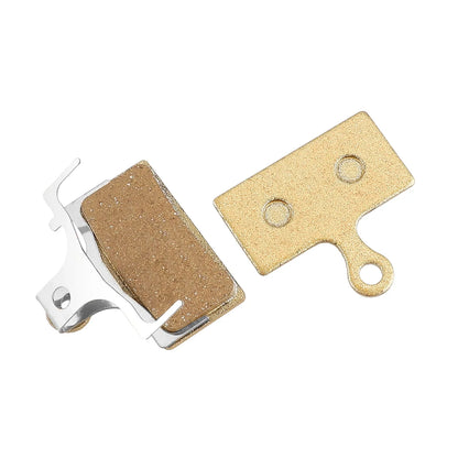 Full-metal brake pads for hydraulic disc brakes