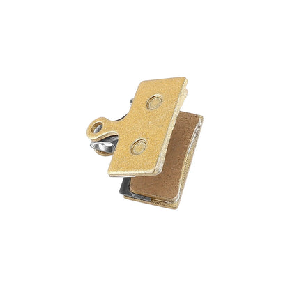 Full-metal brake pads for hydraulic disc brakes