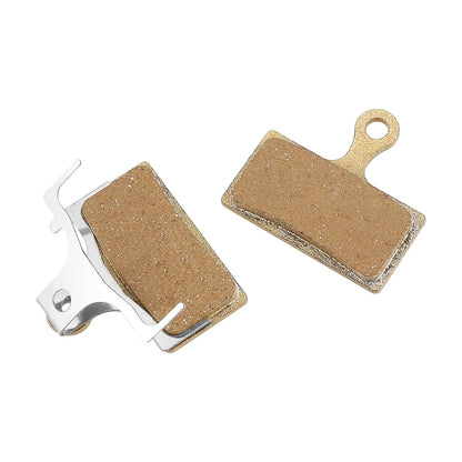 Full-metal brake pads for hydraulic disc brakes
