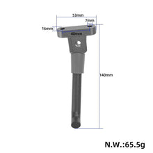 Grey kickstand for KuKirin G2 Pro DB electric scooter