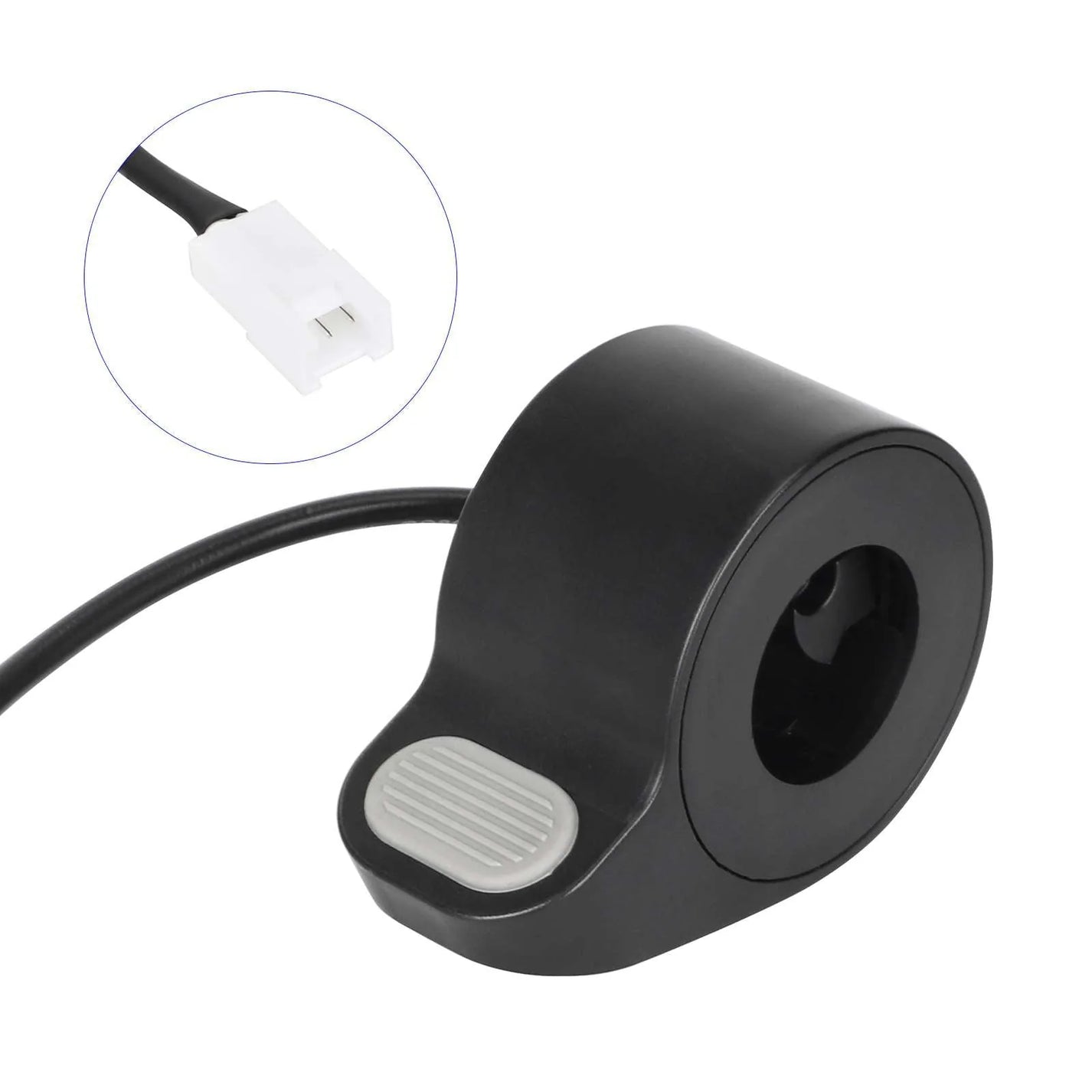 Grey throttle grip for Xiaomi 4 Lite electric scooter