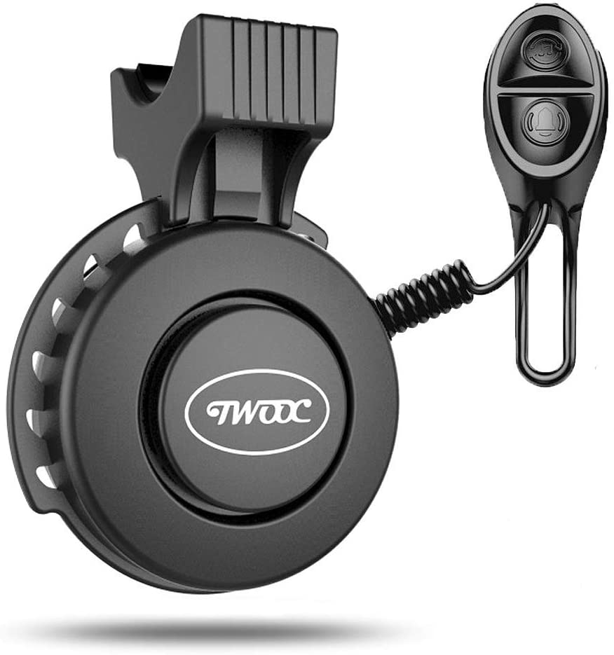 Twooc Electronic Horn – front view of horn and remote
