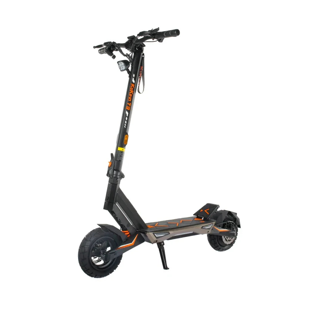 Electric scooter KuKirin T3 – front three-quarter view