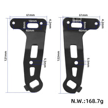 Left and right rear fender bracket for Kukirin G2 Master